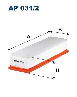 FILTRON - AP 031/2 - Filter za vazduh (Sistem za dovod vazduha)