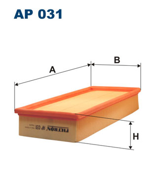 FILTRON - AP 031 - Filter za vazduh (Sistem za dovod vazduha)