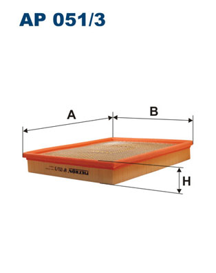 FILTRON - AP 051/3 - Filter za vazduh (Sistem za dovod vazduha)