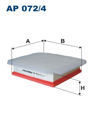 FILTRON - AP 072/4 - Filter za vazduh (Sistem za dovod vazduha)