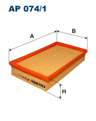 FILTRON - AP 074/1 - Filter za vazduh (Sistem za dovod vazduha)