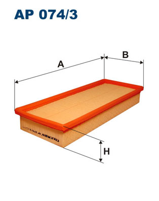 FILTRON - AP 074/3 - Filter za vazduh (Sistem za dovod vazduha)