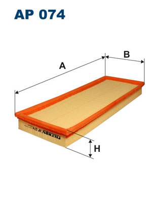 FILTRON - AP 074 - Filter za vazduh (Sistem za dovod vazduha)