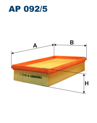 FILTRON - AP 092/5 - Filter za vazduh (Sistem za dovod vazduha)