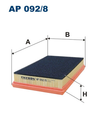 FILTRON - AP 092/8 - Filter za vazduh (Sistem za dovod vazduha)