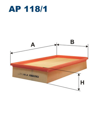FILTRON - AP 118/1 - Filter za vazduh (Sistem za dovod vazduha)