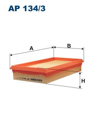 FILTRON - AP 134/3 - Filter za vazduh (Sistem za dovod vazduha)