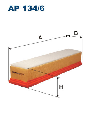 FILTRON - AP 134/6 - Filter za vazduh (Sistem za dovod vazduha)