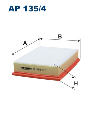 FILTRON - AP 135/4 - Filter za vazduh (Sistem za dovod vazduha)