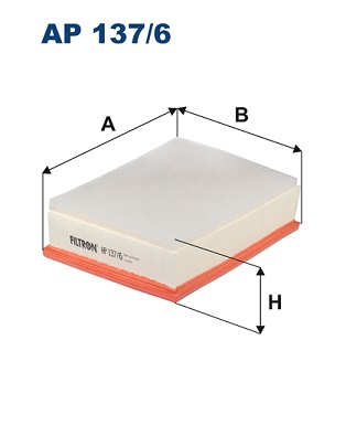 FILTRON - AP 137/6 - Filter za vazduh (Sistem za dovod vazduha)