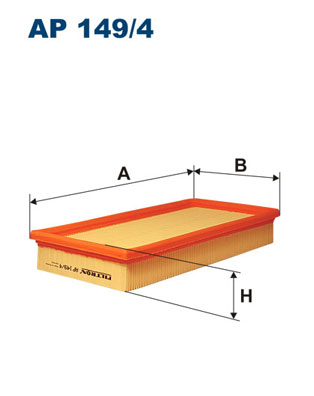 FILTRON - AP 149/4 - Filter za vazduh (Sistem za dovod vazduha)