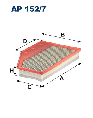 FILTRON - AP 152/7 - Filter za vazduh (Sistem za dovod vazduha)