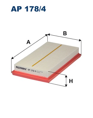 FILTRON - AP 178/4 - Filter za vazduh (Sistem za dovod vazduha)