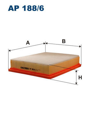 FILTRON - AP 188/6 - Filter za vazduh (Sistem za dovod vazduha)