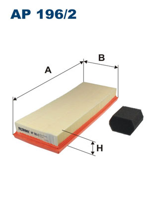 FILTRON - AP 196/2 - Filter za vazduh (Sistem za dovod vazduha)