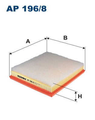 FILTRON - AP 196/8 - Filter za vazduh (Sistem za dovod vazduha)