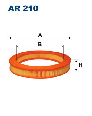 FILTRON - AR 210 - Filter za vazduh (Sistem za dovod vazduha)