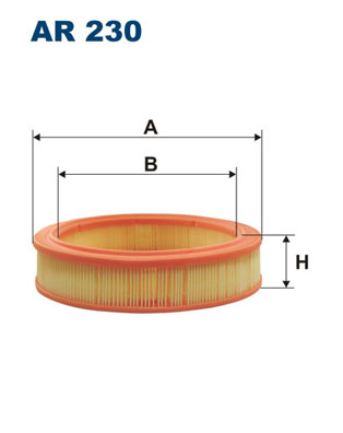 FILTRON - AR 230 - Filter za vazduh (Sistem za dovod vazduha)