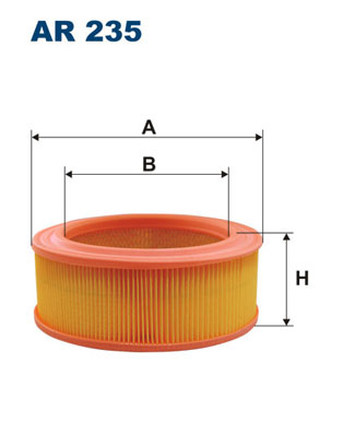 FILTRON - AR 235 - Filter za vazduh (Sistem za dovod vazduha)