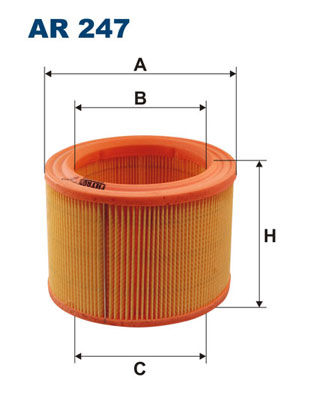 FILTRON - AR 247 - Filter za vazduh (Sistem za dovod vazduha)