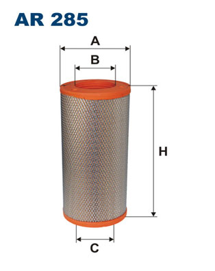 FILTRON - AR 285 - Filter za vazduh (Sistem za dovod vazduha)