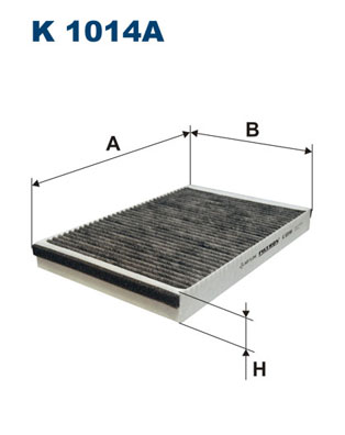 FILTRON - K 1014A - Filter, vazduh unutrašnjeg prostora (Grejanje/ventilacija)