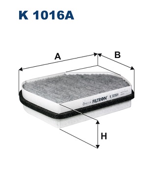 FILTRON - K 1016A - Filter, vazduh unutrašnjeg prostora (Grejanje/ventilacija)