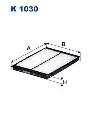 FILTRON - K 1030 - Filter, vazduh unutrašnjeg prostora (Grejanje/ventilacija)