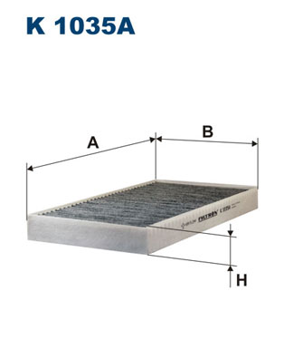 FILTRON - K 1035A - Filter, vazduh unutrašnjeg prostora (Grejanje/ventilacija)