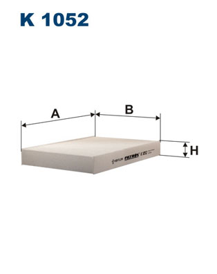 FILTRON - K 1052 - Filter, vazduh unutrašnjeg prostora (Grejanje/ventilacija)
