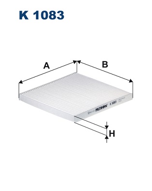 FILTRON - K 1083 - Filter, vazduh unutrašnjeg prostora (Grejanje/ventilacija)
