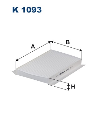 FILTRON - K 1093 - Filter, vazduh unutrašnjeg prostora (Grejanje/ventilacija)