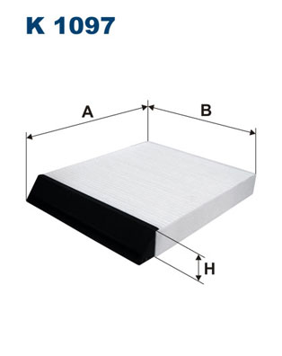 FILTRON - K 1097 - Filter, vazduh unutrašnjeg prostora (Grejanje/ventilacija)