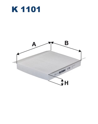 FILTRON - K 1101 - Filter, vazduh unutrašnjeg prostora (Grejanje/ventilacija)