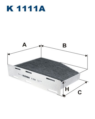 FILTRON - K 1111A - Filter, vazduh unutrašnjeg prostora (Grejanje/ventilacija)