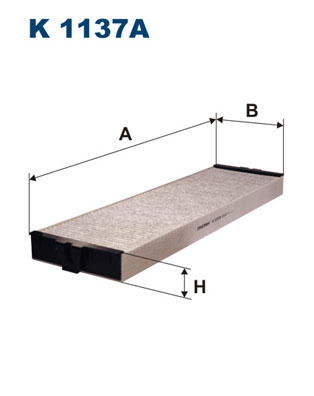 FILTRON - K 1137A - Filter, vazduh unutrašnjeg prostora (Grejanje/ventilacija)