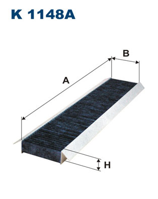 FILTRON - K 1148A - Filter, vazduh unutrašnjeg prostora (Grejanje/ventilacija)