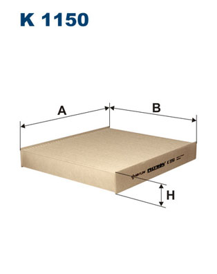 FILTRON - K 1150 - Filter, vazduh unutrašnjeg prostora (Grejanje/ventilacija)