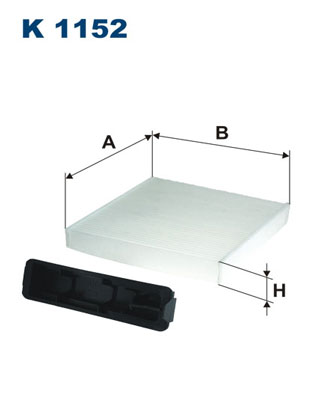 FILTRON - K 1152 - Filter, vazduh unutrašnjeg prostora (Grejanje/ventilacija)