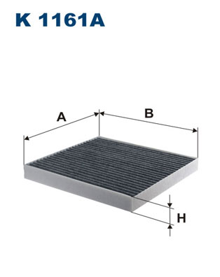 FILTRON - K 1161A - Filter, vazduh unutrašnjeg prostora (Grejanje/ventilacija)