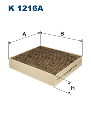 FILTRON - K 1216A - Filter, vazduh unutrašnjeg prostora (Grejanje/ventilacija)