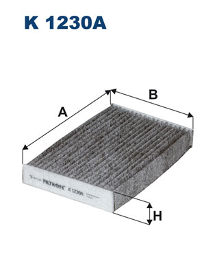 FILTRON - K 1230A - Filter, vazduh unutrašnjeg prostora (Grejanje/ventilacija)