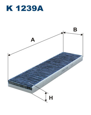 FILTRON - K 1239A - Filter, vazduh unutrašnjeg prostora (Grejanje/ventilacija)