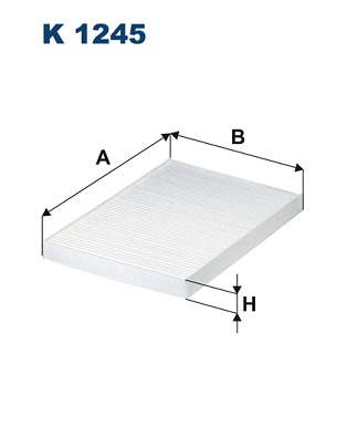 FILTRON - K 1245 - Filter, vazduh unutrašnjeg prostora (Grejanje/ventilacija)