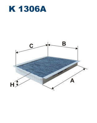 FILTRON - K 1306A - Filter, vazduh unutrašnjeg prostora (Grejanje/ventilacija)