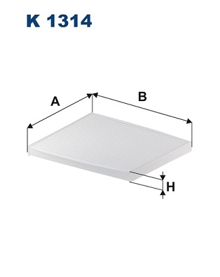 FILTRON - K 1314 - Filter, vazduh unutrašnjeg prostora (Grejanje/ventilacija)