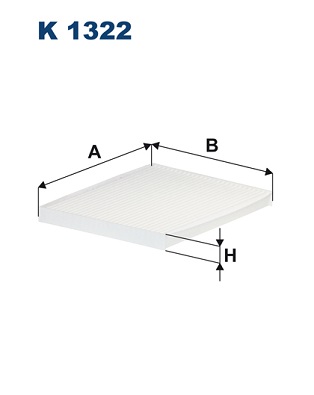 FILTRON - K 1322 - Filter, vazduh unutrašnjeg prostora (Grejanje/ventilacija)