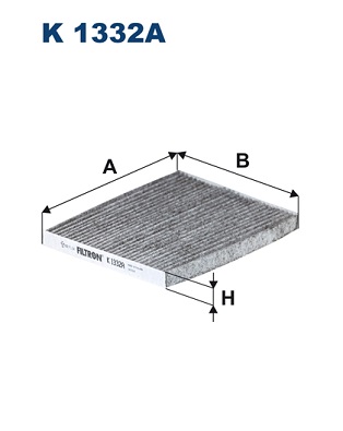 FILTRON - K 1332A - Filter, vazduh unutrašnjeg prostora (Grejanje/ventilacija)