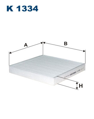 FILTRON - K 1334 - Filter, vazduh unutrašnjeg prostora (Grejanje/ventilacija)