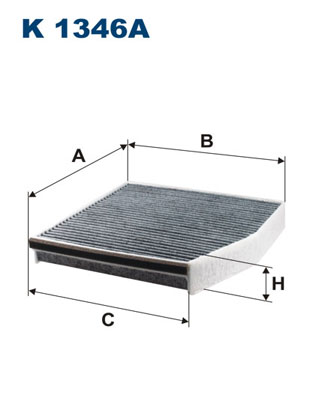 FILTER KABINE - FILTRON - K 1346A